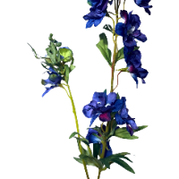 Zijde paarse delphinium dichtbij